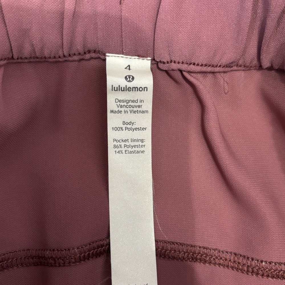 Lululemon On The Fly Skirt Size 4 Drawstring Active Tennis Golf - Picture 3 of 4